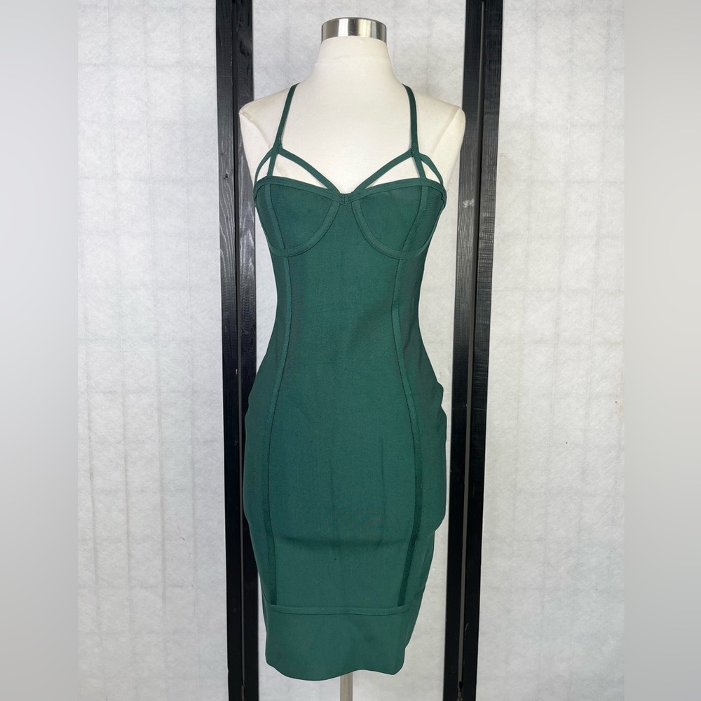 HOUSE OF CB Elegant Green Women's Dress L